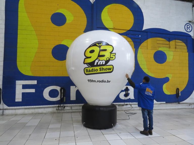 Balões promocionais