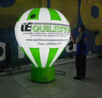 Balões promocionais