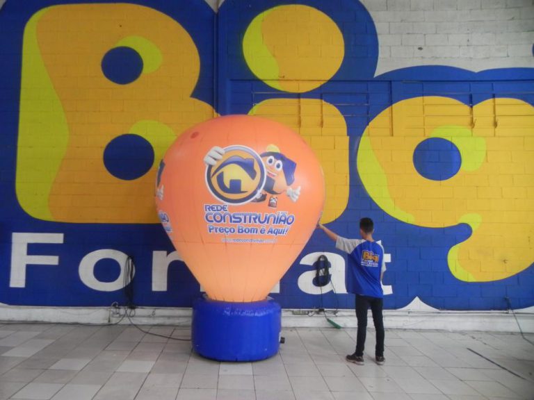 Balões promocionais
