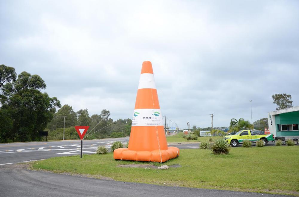 Cone inflável